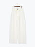 ポンチハイウエストカーブパンツ《2026 spring catalog item》（オフホワイト/ブラック/ピンク）｜Te chichi（テチチ）通販