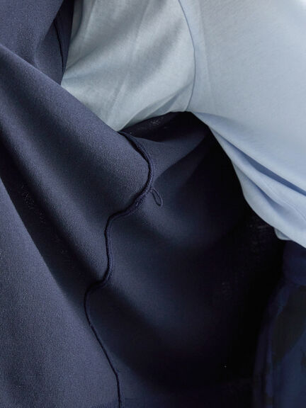 【2026年3月InRed掲載波瑠さん着用】2WAYカシュクールVネックカーディガン（シルバー/ベージュ/グリーン/ネイビー）｜Te chichi（テチチ）通販