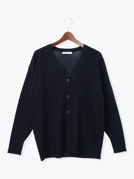 【2026年3月InRed掲載波瑠さん着用】2WAYカシュクールVネックカーディガン（シルバー/ベージュ/グリーン/ネイビー）｜Te chichi（テチチ）通販