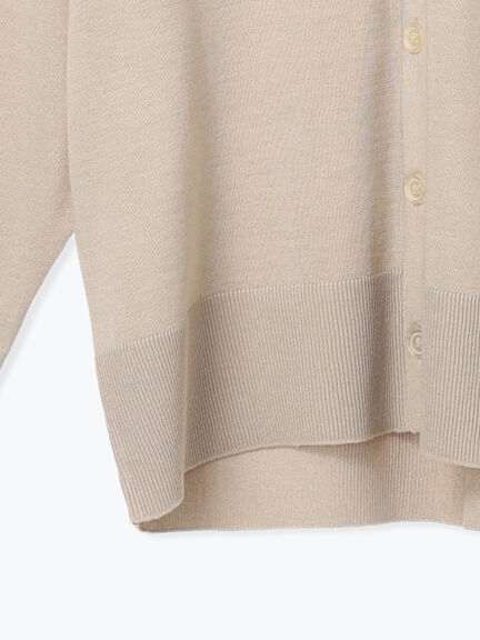 【2026年3月InRed掲載波瑠さん着用】2WAYカシュクールVネックカーディガン（シルバー/ベージュ/グリーン/ネイビー）｜Te chichi（テチチ）通販