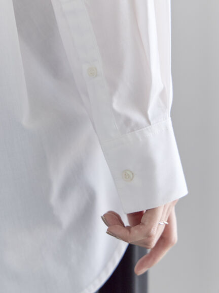 ポイント刺繍シャツ《2026 spring catalog item》（オフホワイト/ストライプ/チェック）｜Te chichi（テチチ）通販