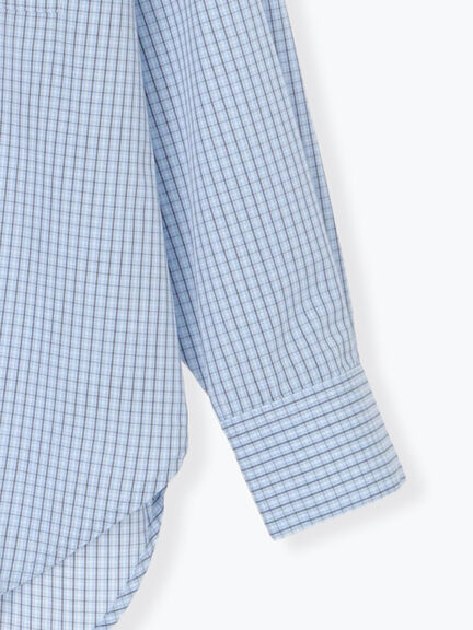 ポイント刺繍シャツ《2026 spring catalog item》（オフホワイト/ストライプ/チェック）｜Te chichi（テチチ）通販