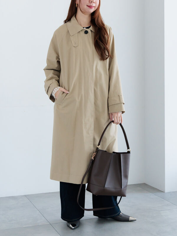 ステンカラーコート《2026 spring catalog item》（ベージュ）｜Te chichi（テチチ）通販