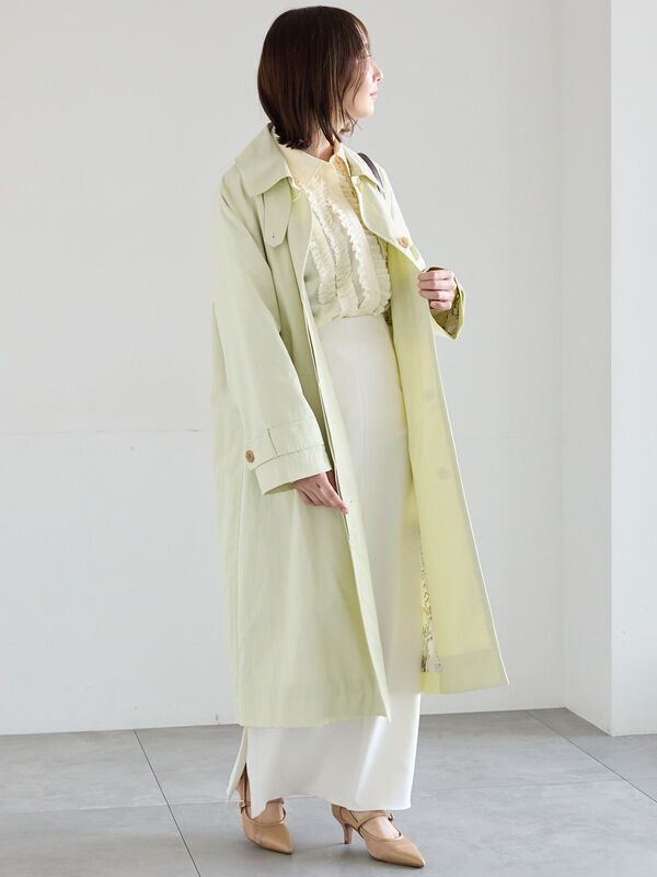セール】 ステンカラーコート《2026 spring catalog item》（ベージュ