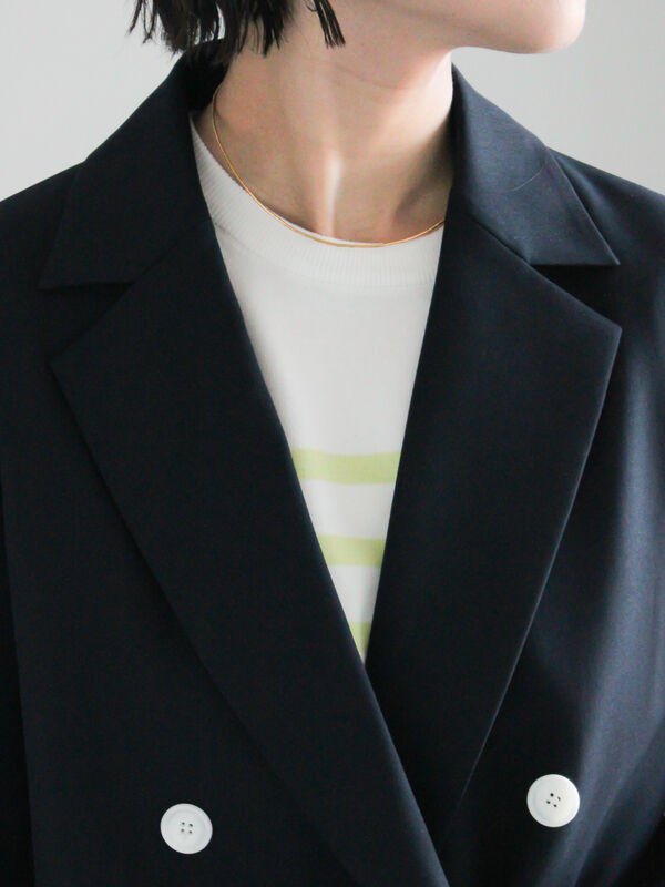 デタッチベルトテーラードジャケット《2026 spring catalog item