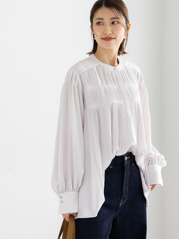 fibril T ブラウス キュプラフィブリルTシャツブラウス TBFS-104