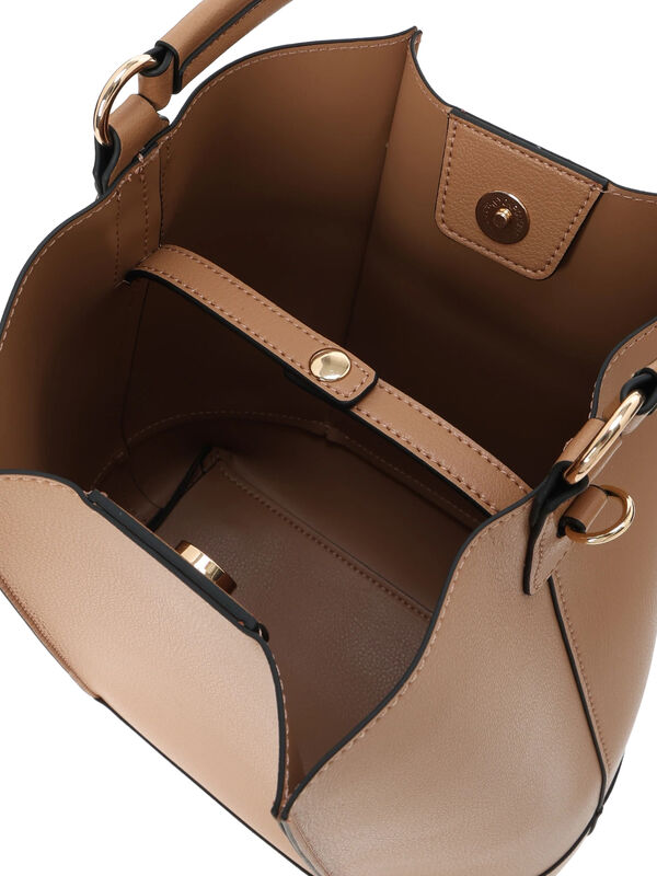 こげ茶貝柄　和装用バッグ ブラウン OUTLET】BARCLAY CLUB（バークレークラブ）2WAYレザーバッグ ブラウン