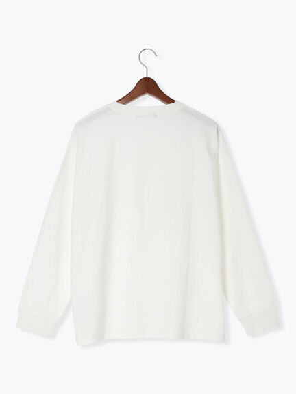 エンブロイダリーロゴTシャツ（チャコールグレー/レッド/アイボリー）｜Te chichi（テチチ）通販