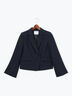 フレア袖クロップトテーラードジャケット【AOYAMA FASHION ASSOCIATION × Té chichi】（ベージュ/ネイビー）｜Te chichi（テチチ）通販
