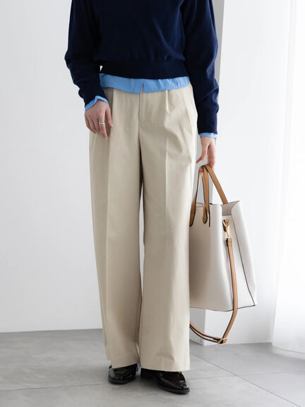 セール】 2タックチノパンツ【AOYAMA FASHION ASSOCIATION × Té chichi