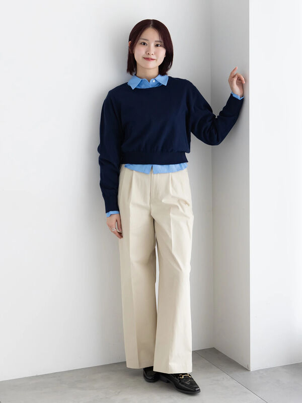 セール】 2タックチノパンツ【AOYAMA FASHION ASSOCIATION × Té chichi