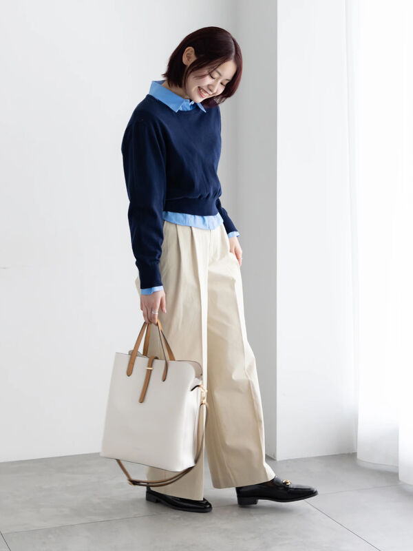 2タックチノパンツ【AOYAMA FASHION ASSOCIATION × Té chichi