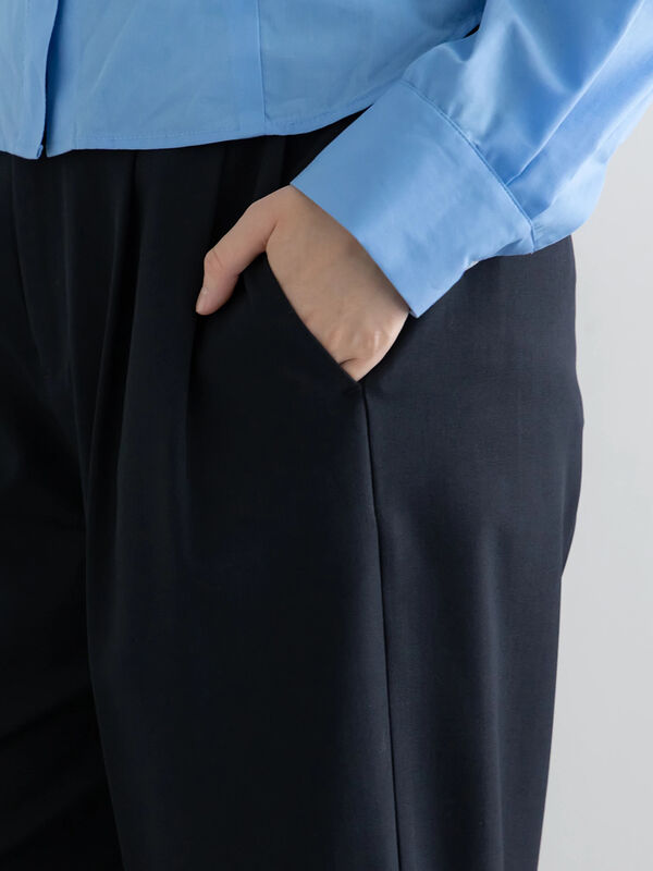 2タックワイドパンツ【AOYAMA FASHION ASSOCIATION × Té chichi