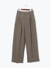 2タックワイドパンツ【AOYAMA FASHION ASSOCIATION × Té chichi】（モカ/ネイビー）｜Te chichi（テチチ）通販