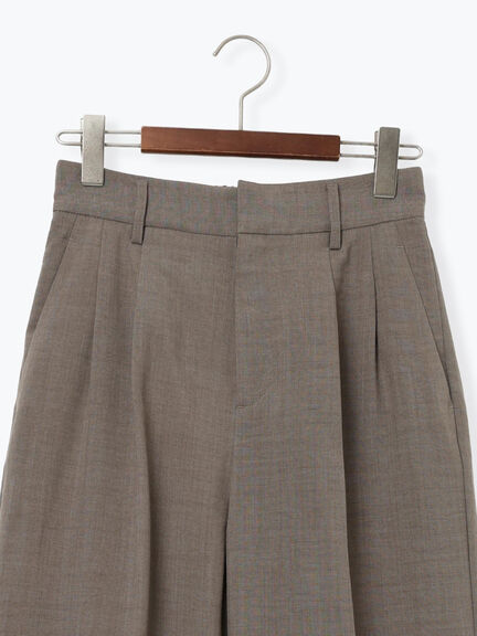 2タックワイドパンツ【AOYAMA FASHION ASSOCIATION × Té chichi】（モカ/ネイビー）｜Te chichi（テチチ）通販