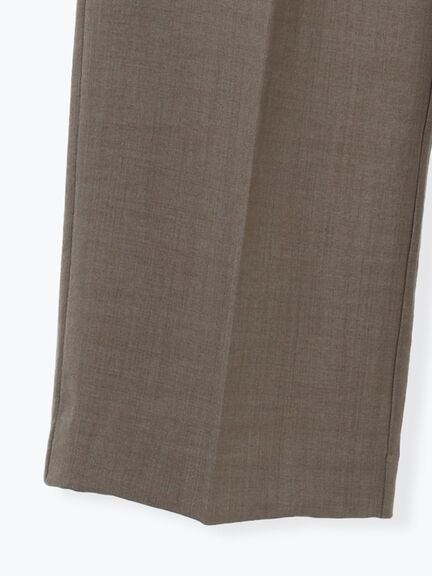 2タックワイドパンツ【AOYAMA FASHION ASSOCIATION × Té chichi】（モカ/ネイビー）｜Te chichi（テチチ）通販