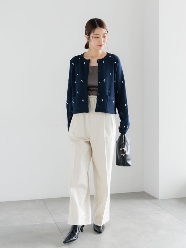 セール】 ハイウエストワイドチノパンツ《2026 spring catalog item