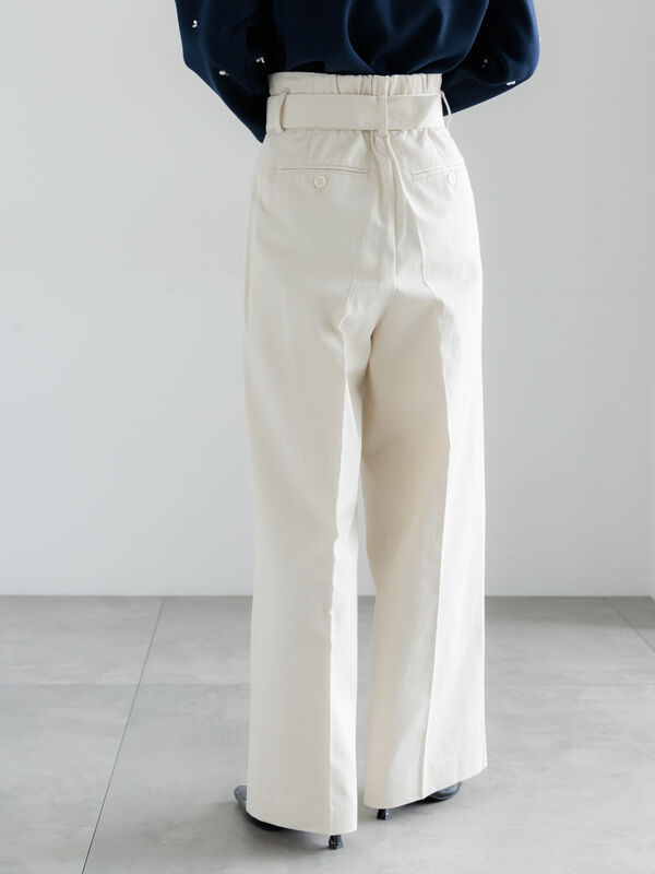 セール】 ハイウエストワイドチノパンツ《2026 spring catalog item