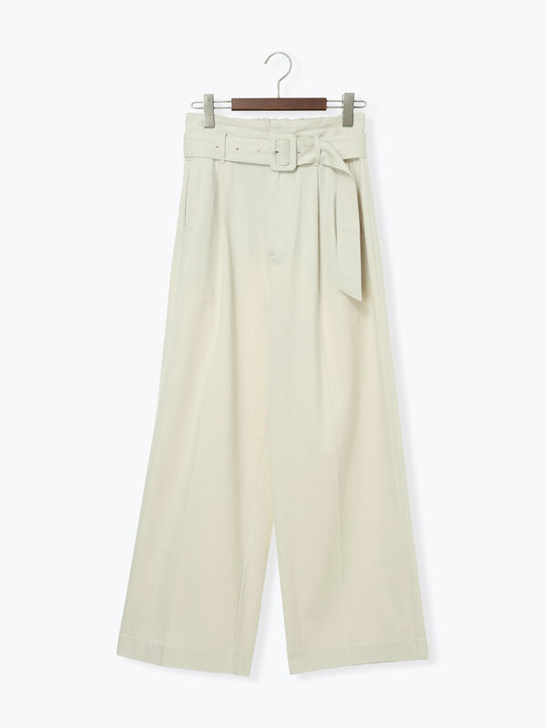セール】 ハイウエストワイドチノパンツ《2026 spring catalog item