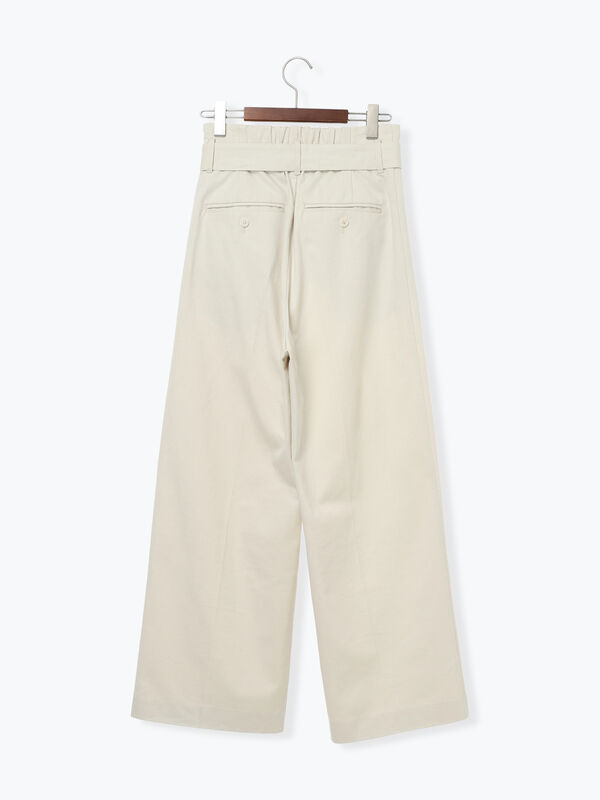 セール】 ハイウエストワイドチノパンツ《2026 spring catalog item