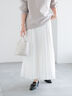 プリーツロングスカート（オフホワイト）｜Te chichi（テチチ）通販