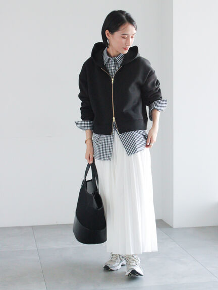 プリーツロングスカート（オフホワイト/グリーン/ブルー）｜Te chichi（テチチ）通販