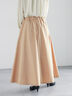 タイプライタータックフレアスカート（ピンク/ベージュ/グリーン/ネイビー）｜Te chichi（テチチ）通販