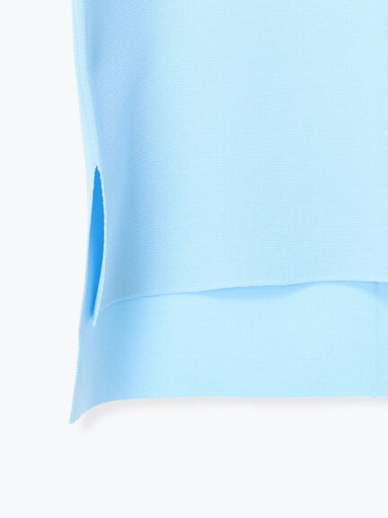 【2026年3月InRed掲載波瑠さん着用】Vネックニットベスト（オフホワイト/ブラック/サックスブルー）｜Te chichi（テチチ）通販