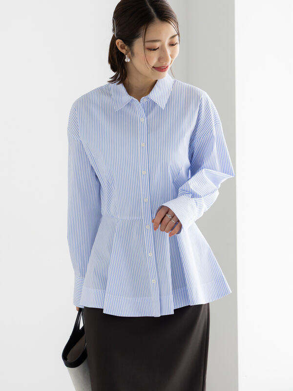 mana！！新品 チェスティ ペプラムシャツ Te chichi｜ペプラムシャツ | Rakuten Fashion(楽天ファッション／旧