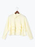 ティアードフリルクロップトシャツ（オフホワイト/イエロー/ネイビー）｜Te chichi（テチチ）通販