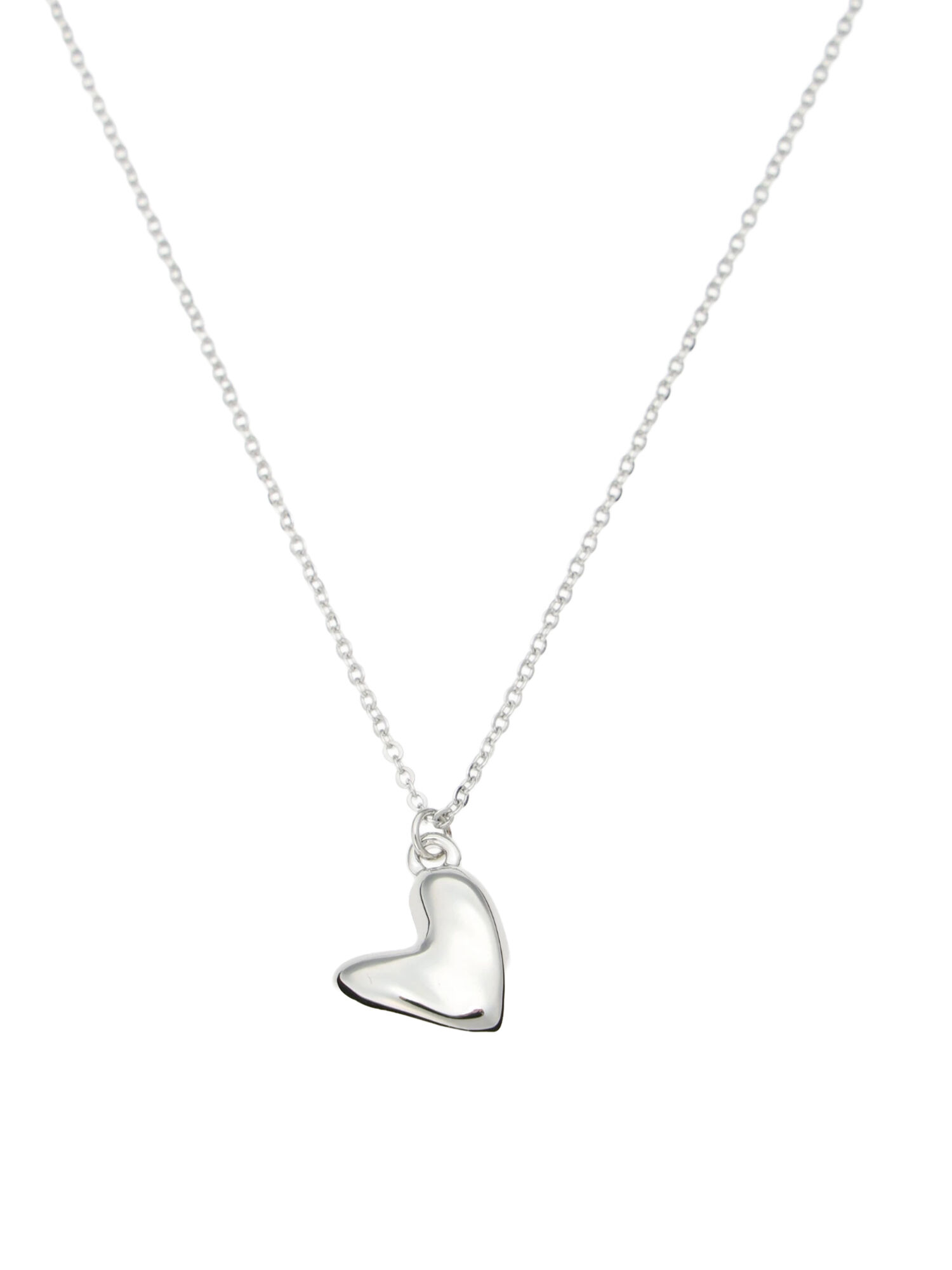 ハートネックレス（シルバー/ゴールド/アクセサリー/ネックレス）| Te