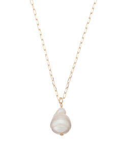 一粒パールネックレス（オフホワイト/アクセサリー/ネックレス）| Te