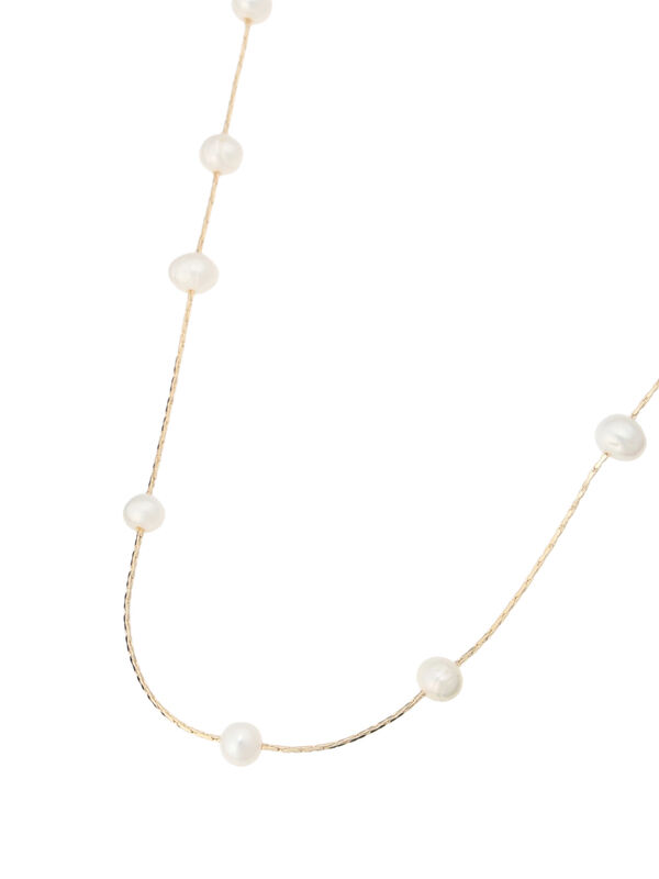 ランダムパールネックレス（オフホワイト/アクセサリー/ネックレス