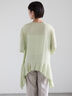 イレギュラーヘムチュニックブラウス（オフホワイト/ベージュ/ピスタチオ）｜Te chichi（テチチ）通販