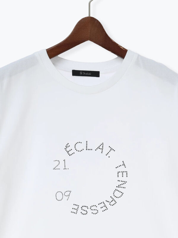 TOKYOHEMPCONNECTION CHILL TEE ラインストーン セール】 ラインストーンサークルロゴTシャツ《新色追加》（オフ
