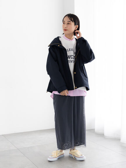 裏毛ロゴプルオーバー（オフホワイト/グレー/ブルー）｜Te chichi（テチチ）通販