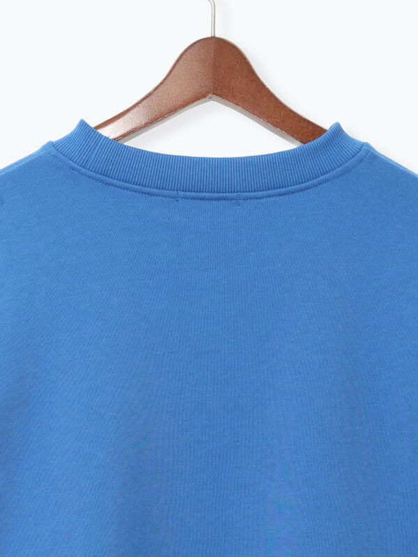 裏毛ロゴプルオーバー（オフホワイト/グレー/ブルー/トップス