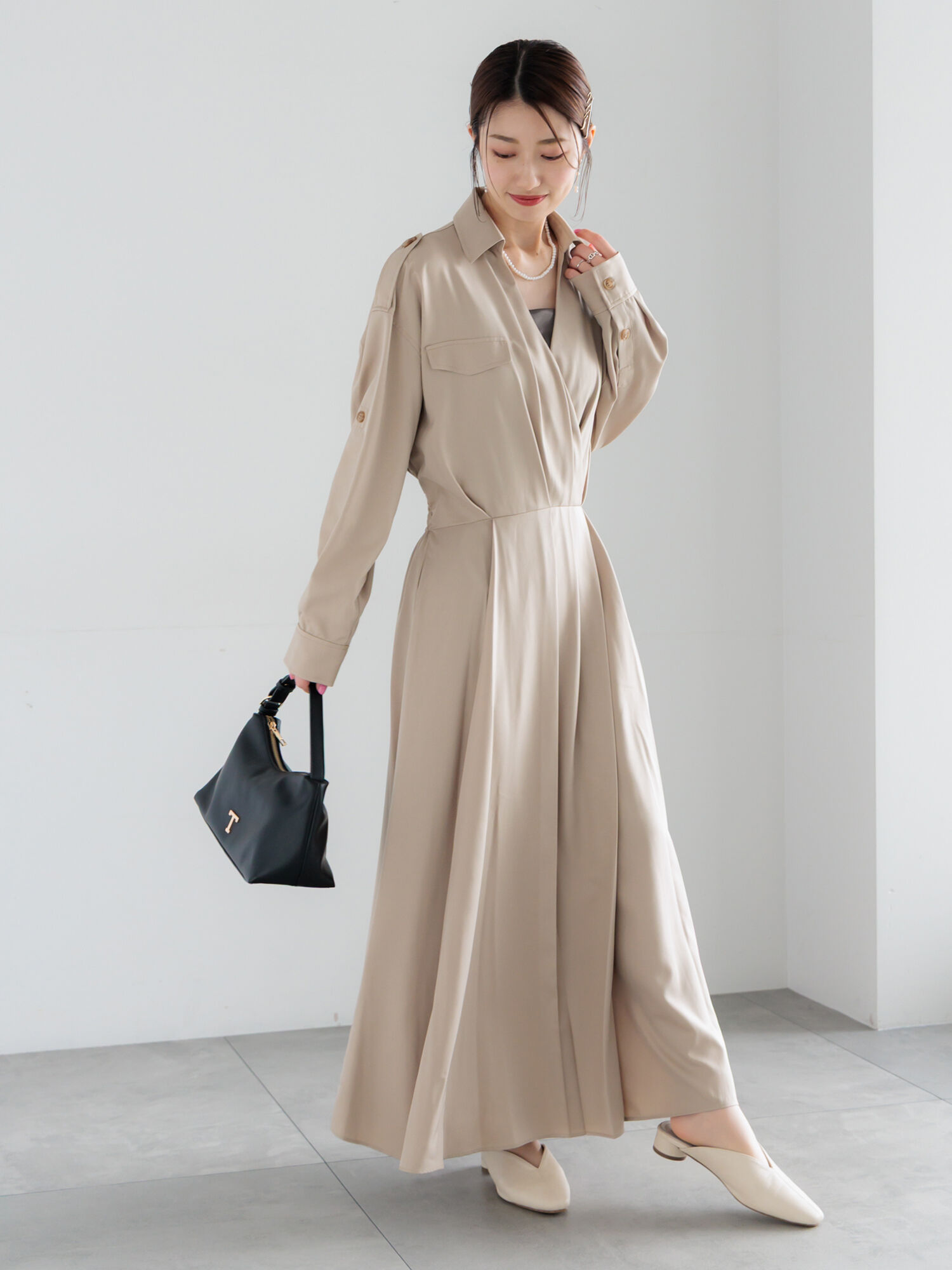 セール】 トレンチカシュクールワンピース《2026 spring catalog item