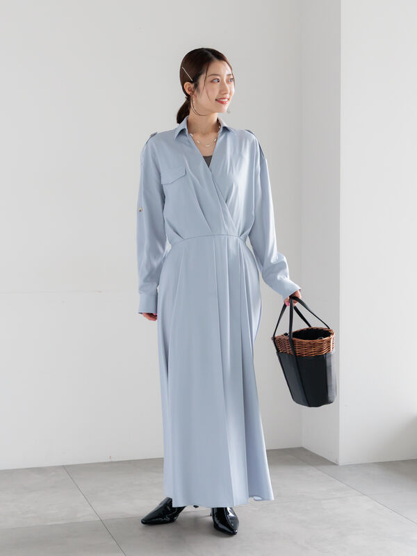 セール】 トレンチカシュクールワンピース《2026 spring catalog item