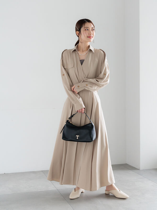 セール】 トレンチカシュクールワンピース《2026 spring catalog item