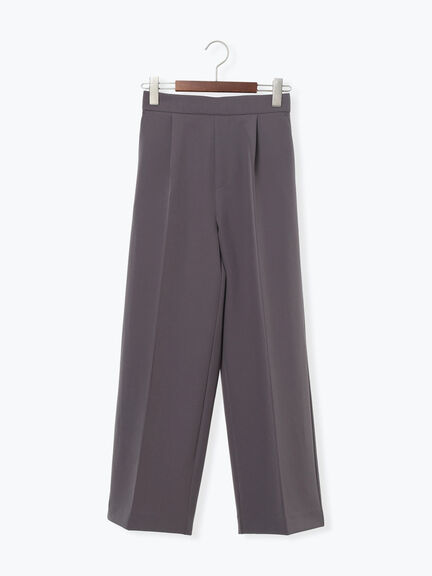 【2026年3月InRed掲載波瑠さん着用】ダブルクロスイージーワイドパンツ（グレー/チャコールグレー/ブラック/ベージュ）｜Te chichi（テチチ）通販
