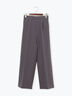【2026年3月InRed掲載波瑠さん着用】ダブルクロスイージーワイドパンツ（グレー/チャコールグレー/ブラック/ベージュ）｜Te chichi（テチチ）通販
