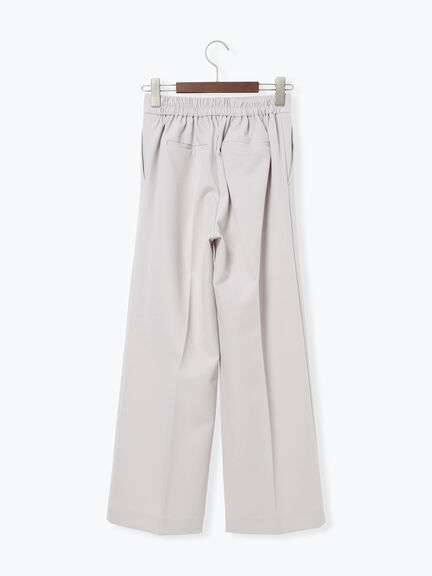 【2026年3月InRed掲載波瑠さん着用】ダブルクロスイージーワイドパンツ（グレー/チャコールグレー/ブラック/ベージュ）｜Te chichi（テチチ）通販