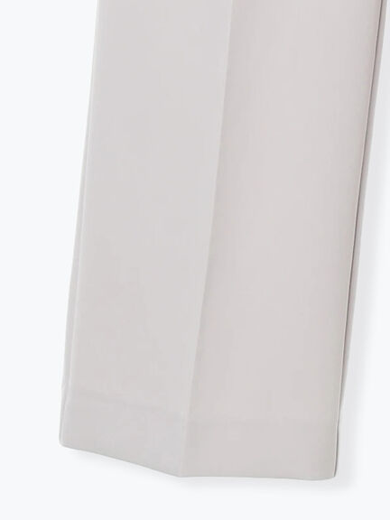 【2026年3月InRed掲載波瑠さん着用】ダブルクロスイージーワイドパンツ（グレー/チャコールグレー/ブラック/ベージュ）｜Te chichi（テチチ）通販