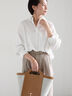 【2026年3月InRed掲載波瑠さん着用】バルーンヘムシャツ（オフホワイト/サックスブルー/ネイビー）｜Te chichi（テチチ）通販