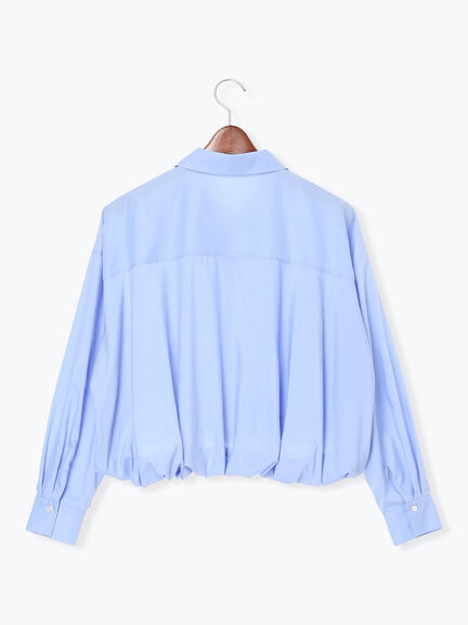 【2026年3月InRed掲載波瑠さん着用】バルーンヘムシャツ（オフホワイト/サックスブルー/ネイビー）｜Te chichi（テチチ）通販