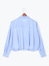 【2026年3月InRed掲載波瑠さん着用】バルーンヘムシャツ（オフホワイト/サックスブルー/ネイビー）｜Te chichi（テチチ）通販