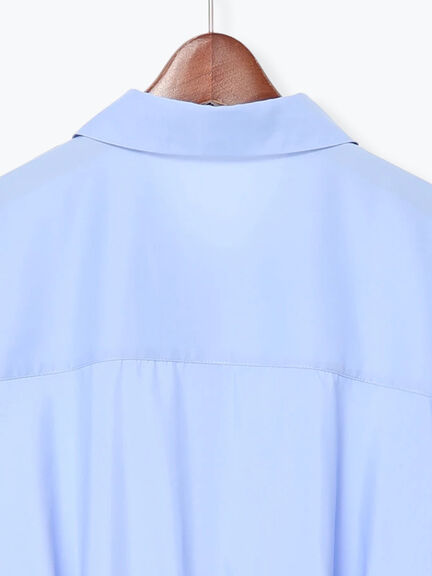 【2026年3月InRed掲載波瑠さん着用】バルーンヘムシャツ（オフホワイト/サックスブルー/ネイビー）｜Te chichi（テチチ）通販