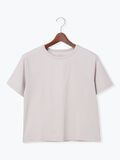 【調温】ミニマルネックTシャツ（グレー）｜Te chichi（テチチ）通販