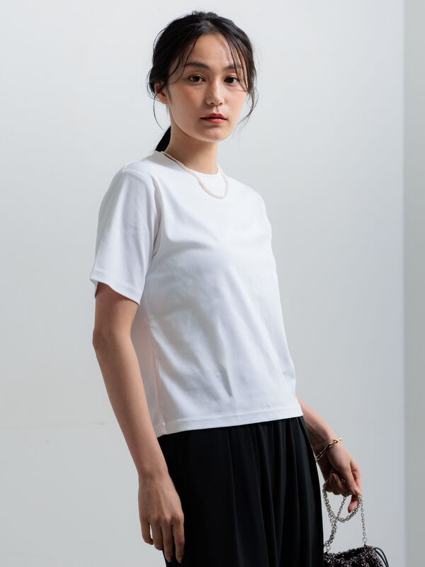 セール】 【遮熱/調温】コンパクトTシャツ（オフホワイト/トップス/T
